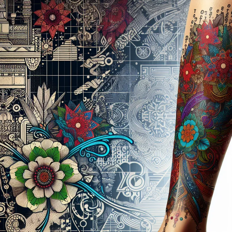 Тату на голень девушке: Искусство, Символизм и Тренды